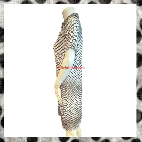 NWT David Cline V-Neck Short Sleeve T-Shirt Dress SZ Small $119 - Picture 4 of 16